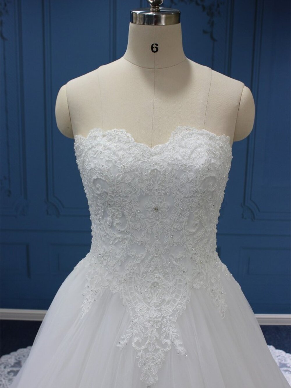 DARIUS CORDELL - Style WT4524 - strapless a-line wedding dress